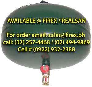 HCFC 123 FIRE EXTINGUISHER (CLEAN AGENT) BRANDNEW / REFILL AVAILABLE HCFC123,