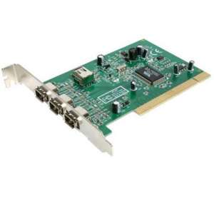 4-Port IEEE-1394 Firewire PCI Card