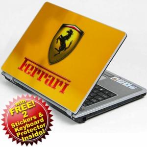 17-inch Laptop Skin with Free 2 Small Stickers and Silicon Laptop Keyboard Protector