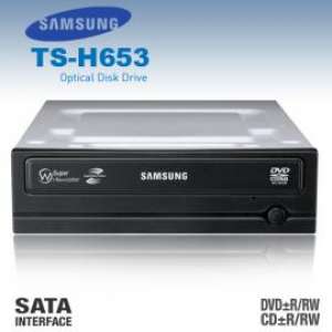 Brand New Samsung S-ATA DVD-Burner 20x20x [TS-H653]