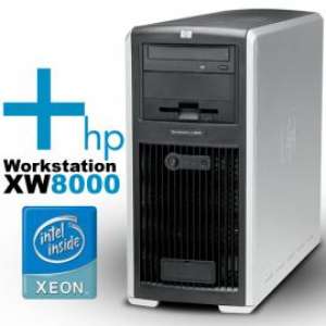 HP workstation xw8000 Intel Xeon 3.2GHz x2 (dual processor)