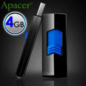 Apacer Handy Sieno AH332 4GB USB 2.0 Flash Drive (Blue)
