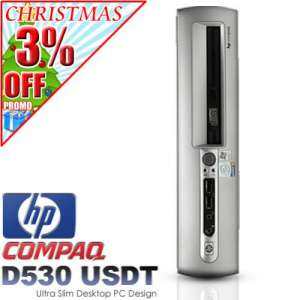 HP Compaq D530 USDT Intel Pentium 4 2.80GHz Northwood / 512MB DDR / 60GB HDD / On Board Video / CDROM