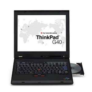 Second Hand Laptops/IBM Thinkpad G40 Pentium 4 2.6GHz/256MB Ram/30GB HDD/Combo Drive