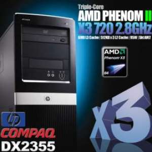 AMD Phenom II x3 720 2.8GHz triple core