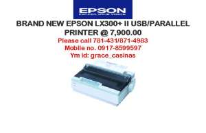 FOR SALE ! EPSON LX 300+II DOT MATRIX PRINTER please call 7811431