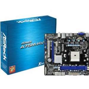 Brand New ASROCK A75M-HVS Dual Graphics Ready / AMD A75 Chipset / AMD Socket FM1