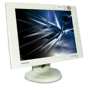 Affordable 15-Inch Samsung LCD monitor - White