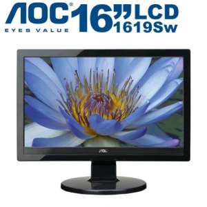 AOC 16-inch Wide LCD Monitor