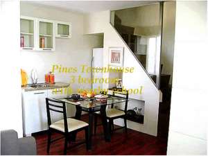 Affordable Pines Townhouse 3 bedroom house with Balcony near Alalabang