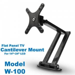 Cantilever LCD Wall Mount W-100 Black