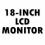 Various Brand 18-INCH Black/Silver/SilverBlack LCD MONITOR
