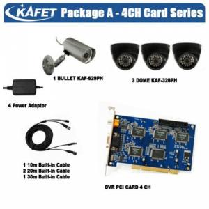 KAFET Package A - 4CH Card Series
