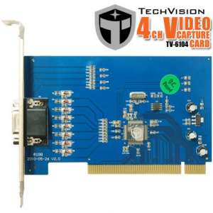 4-CH CCTV Video Capture Card