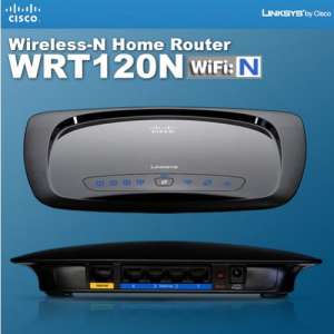 Linksys by CISCO WRT120N Wireless-N Home Router 802.11b/g/n - OPENPINOY