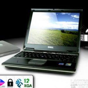 Second Hand Laptops,Segunda Mano Laptop Sale,Affordable Laptops,cheap laptops/Dell Latitude D410 Pentium M 1.6GHz/512MB DDR2/40GB HDD/CDROM Drive