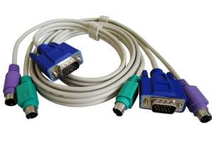 Cable: KVM Cable (KB, Video Display and Mouse)