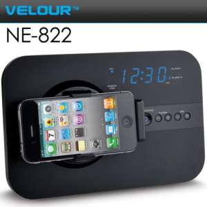 Docking Digital Music System for iPhone and iPod with Radio and Alarm Clock