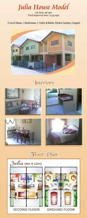 ONLY P130K DOWNPAYMENT TO MOVE-IN, 2-LEVEL TOWNHOUSE IN IMUS. COMPLETE FINISH,