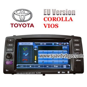 EURO Version TOYOTA COROLLA VIOS Car DVD Player GPS navigation TV IPOD CAV-8065CV