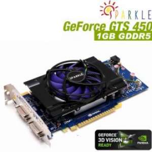 Sparkle Nvidia GeForce GTS 450 D5 1GB GDDR5 / miniHDMI / DVI-I / PCI-Express [SX