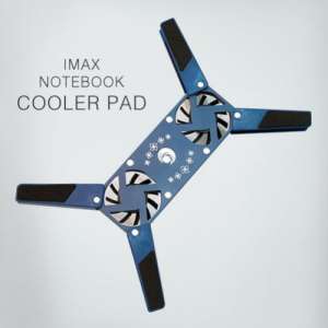 Folding Notebook Cooler Pad (2 fans)