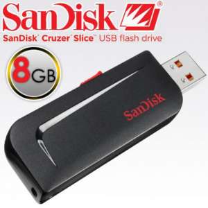 8GB SanDisk Cruzer Blade USB Flash Drive