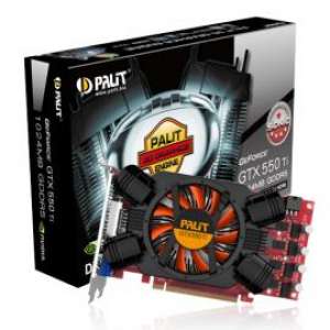 PALIT GTX 550 Ti 1024MB (1GB) GDDR5 [ DVI / VGA / HDMI ]