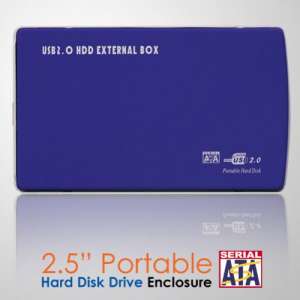 H209Blue 2.5-inch HDD Mobile Enclosure (SATA Type)