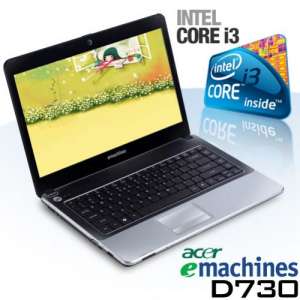eMachines D730 Intel Core i3-330M Arrandale 2.13GHz