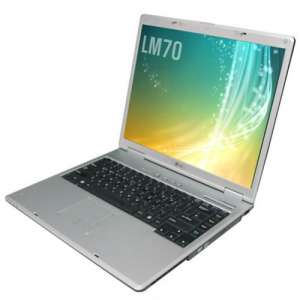 Second Hand/LG XNOTE LM70 Intel Centrino 1.86GHz/1GB DDR2/80GB HDD SATA/COMBO Drive/Card Reader/WiFi