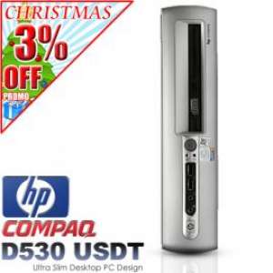 Compaq EVO D510 e-PC Intel Pentium 4 2.40GHz Northwood / 512MB DDR / 40GB HDD / On Board Video / CDROM Christmas Promo 3% Off