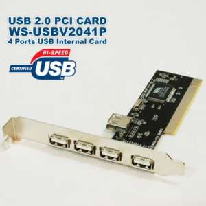 USB 2.0 4 Ports I/O PCI Card Openpinoy