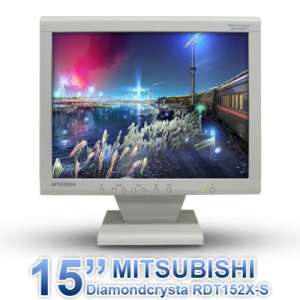 Mitsubishi 15-inch LCD Monitor [Diamondcrysta RDT152X-S] (3 Months Warranty) Christmas Promo 3% Off