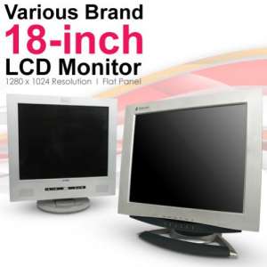 Various Brand 18-INCH Black/Silver/SilverBlack LCD MONITOR - OPENPINOY