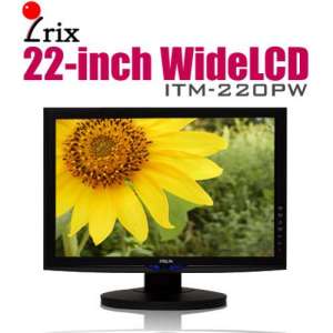 Used 22-inch LCD Monitor with Built-in Speaker