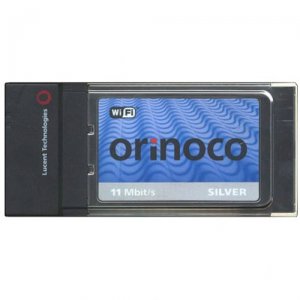 Lucent ORiNOCO PCMCIA Wifi Card Silver (11Mbps)