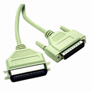 Cable: DB25 Male to C36 Male Parallel Printer Cable