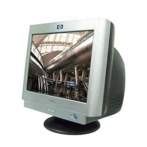 HP 7550 17-inch Flat Panel Type CRT Monitor