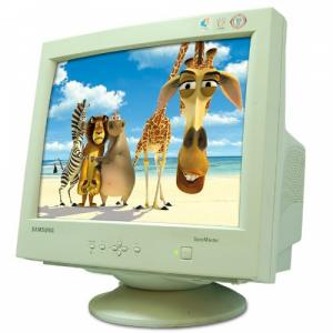 Used 17-INCH FLAT and ORDINARY TYPE CRT MONITOR