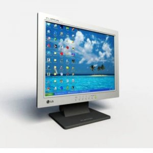 LG Flatron LX151 15-inch LCD Monitor (3 Months Warranty)