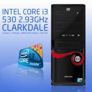 BRAND NEW Intel CORE i3 2.93GHz 4MB SmartCache / AsRock H55M-LE with Ovation PC Case with 2 Years Warranty on Processor and Motherboard
