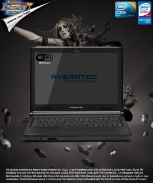 TG Averatec N2709 Intel Core 2 Duo 2.0Ghz/2GB DDR2/250GB H.D.D/DVDRW/Webcam/WiFi