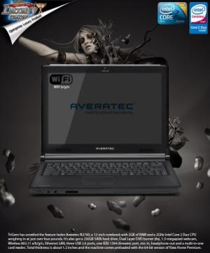 TG Averatec N2709 Intel Core 2 Duo 2.0Ghz/2GB DDR2/250GB H.D.D/DVDRW/WiFi Ready