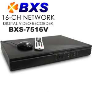CCTV 16-channel Network Digital Video Recorder BXS-7516V (Stand-Alone DVR) with free 500GB HDD SATA type