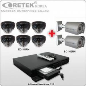 CCTV SURVEILLANCE Coretek Package 16 - 8CH DVR Stand Alone [Day / Night View]