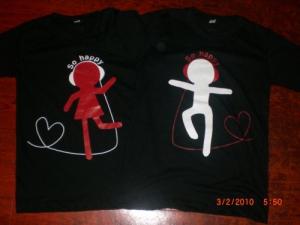 AFFORDABLE BANGKOK COUPLE TEES PERFECT FOR HEARTS DAY