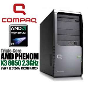 Compaq Presario AMD Phenom X3 Triple Core with Gigabyte NVidia Geforce 9800GT