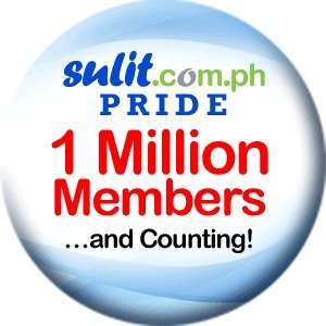 I'm a proud part of Sulit.com.ph's 1M members!