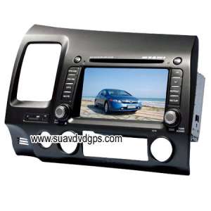 Honda CIVIC Car DVD Player System Built in GPS Navi RDS,bluetooth CAV-8070CV